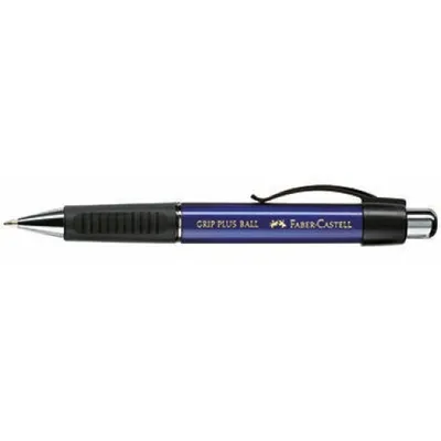 Zdjęcie produktu dla Faber-Castell 140732 Pióro kulkowe GRIP PLUS BALL 0,5 mm niebieskie
