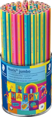Produktbild von Staedtler 119 KP48HA, HB, Gemischte Farben, Dreieckig, Grafische Zeichnung, Hobby, Schule, 3 mm, 48 Stück(e)