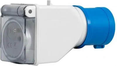 Produktbild von Campingadapter - 16A/3P Stecker, 230V Steckdose IP44