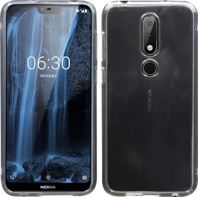 Image de Housse silicone Nokia 6.1 Plus ( 2018 ) Cover Case Bumper Transparent