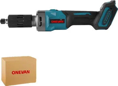 Immagine prodotto di Smerigliatrice elettrica per aste, motore brushless da 35000 giri/min, a batteria con velocità variabile, GRIGIO
