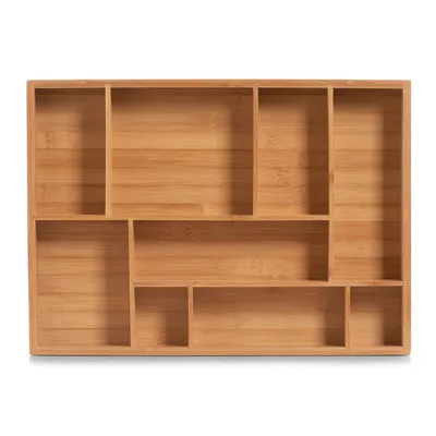 Produktbild von Zeller schubladen-organizer bambus 9 fächer - Holz - Sortierboxen | Nachhaltig