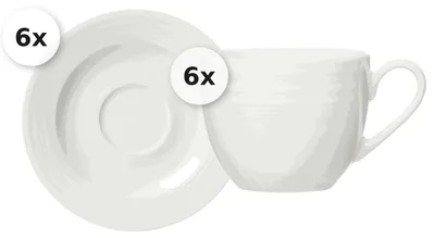 Produktbild von Espressotassen - Set 12 tlg. Levi weiss