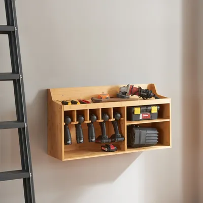 Zdjęcie produktu dla Organizer na narzędzia "Gjemnes" 86 x 25 x 45 cm bambus