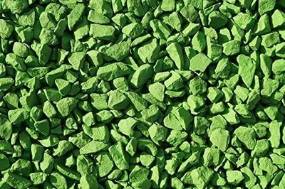 Zdjęcie produktu dla Kolorowe dekoracyjne kamienie do ogrodu - 9-13 mm, zielone
