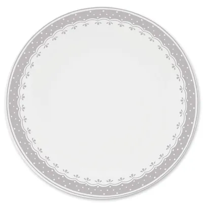 Produktbild von Leander Flacher Teller, 26 cm, HyggeLine, grau, Leander, Tschechisches Porzellan