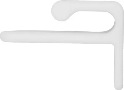 Produktbild von Cap Wandhalterung Basecap Halter Mütze Wand Baseballcap Halterung Cappy Schraube Weiß