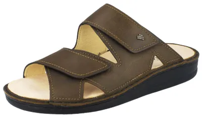 Immagine prodotto di Finn Comfort Danzig-Soft, scarpe da uomo, mulo, pelle, marrone, confortevole - scarpe da uomo sandalo / mulo, marrone, pelle (antico) 