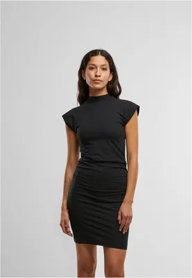 Obrázek produktu pro Dámské šaty Urban Classics Ladies Short Bavlna Jersey Dress black - S