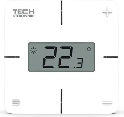 Obrázek produktu pro Wireless mechanical room thermostat black R-8X