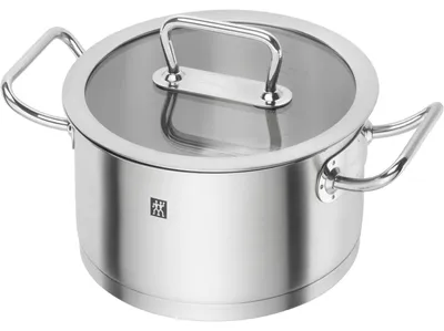 Produktbild von Zwilling PRO Series 65122-200-0 Kochtopf inkl. Deckel, Edelstahl, 20 cm Durchmesser, Induktionsherd-geeignet