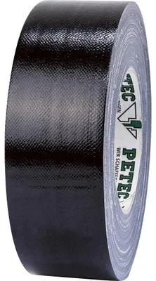 Productafbeelding van Petec Plakband, Powerband, Panzerband, zwart, geweven tape, gaffertape, 50 meter, artikelnummer 86150