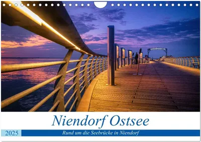 Produktbild von Niendorf Ostsee (Wandkalender 2025 DIN A4 quer), CALVENDO Monatskalender