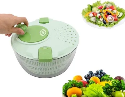 Immagine prodotto di Centrifuga per insalata in plastica da 5 litri