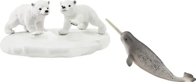 Obrázek produktu pro schleich WILD LIFE Polar Playground, 5 rok/roky, Wild Life, Šedá, Bílá