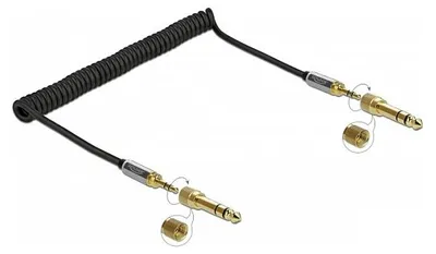 Produktbild von DeLOCK 85837, 3.5mm, Männlich, 3.5mm, Männlich, 2 m, Schwarz