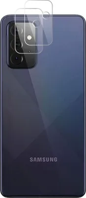 Immagine prodotto di Protezione della fotocamera per Samsung Galaxy A72 [2 pezzi] Pellicola di protezione della fotocamera Pellicola trasparente in vetro temperato Pellicola di protezione contro i graffi dell'obiettivo posteriore Protezione dell'obiettivo Phonillico®