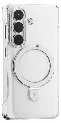 Obrázek produktu pro Torras – Ostand Slim Series ochranné pouzdro se stojánkem pro Samsung Galaxy S26 – průhledné
