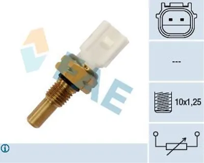 Produktbild von FAE Kühlmitteltemperatursensor 33456 vor dem Kühler für HONDA CIVIC VIII Hatchback (FN, FK)