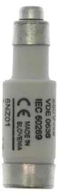 Obrázok produktu pre Pojistková vložka Eaton, nízke napätie, 6 A, striedavé napätie 400 V, 50 kA, D01, gL/gG, IEC, pomalá 6NZ01