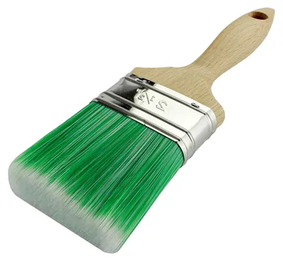 Produktbild von Pinsel Lackierpinsel Flachpinsel Flächenstreicher 1" 1,5" 2" 2,5" 3" Farbe Malen ® 2,5"
