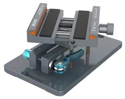 Image de Relife RL-601s Support 360 degrés pour retrait de la vitre arrière IP, support universel réglable avec design compact pour utilisation sur téléphone portable et tablette