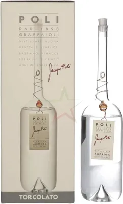 Produktbild von Poli Grappa Amorosa di Dicembre Torcolato 40.0 % 0,50 lt.