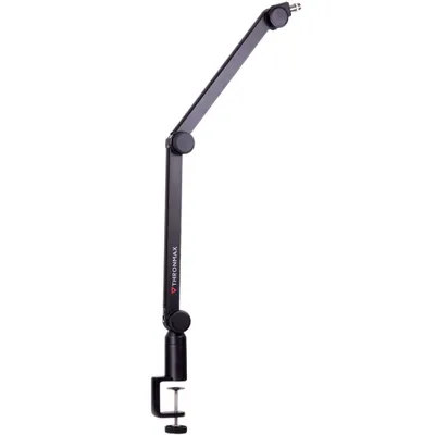 Obrázok produktu pre Stojan THRONMAX S1 CASTER Boom Arm (vstavaný USB-C 3 metre), tmavošedý