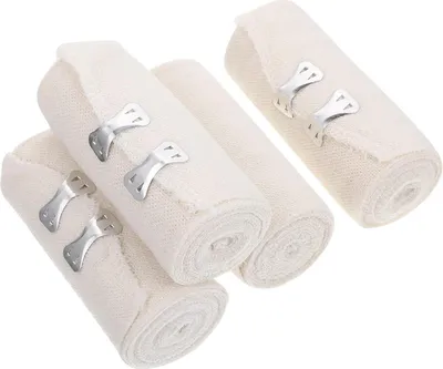 Produktbild von Elastische Bandagenpackung 4-Zoll-Kompressionsbandage Fußlänge 155g