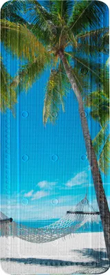 Produktbild von Kleine Wolke Wanneneinlage BAHAMAS Multicolor 36 x 92 cm