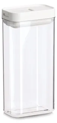 Obrázek produktu pro Nádoba na potraviny Zeller, plast, 11x7x23 cm, 1,1 l, průhledná