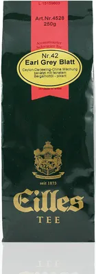 Produktbild von EILLES Tee Earl Grey Blatt Nr. 42, 250g loser Tee