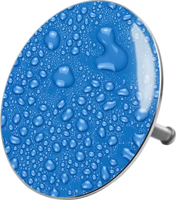 Produktbild von SANILO® Badewannenstöpsel Tautropfen Blau