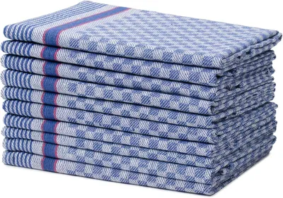 Imagen del producto de Toallas de algodón universales, 100% algodón, 10 unidades, 50 x 100 cm, para la cocina