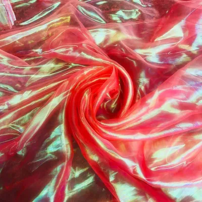Satindeckenstoff, glänzend, 5 m x 150 cm, rot, Polyester