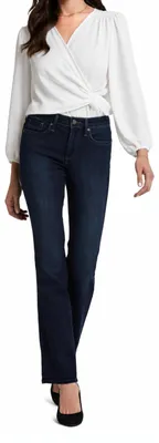 Image de NYDJ, jean coupe bootcut pour femmes, modèle Barbara, taille 48