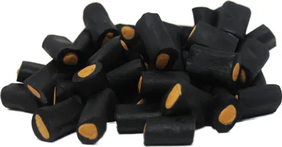 Produktbild von Lakritzstücke Salmiak Rocks mit Salmiak Konfekt Füllung 175g
