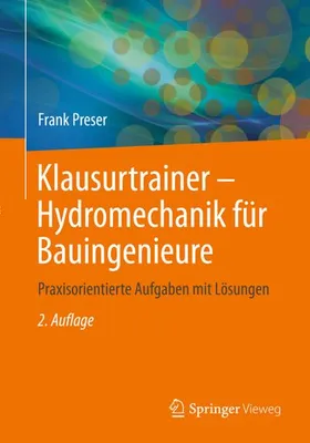 Produktbild von Klausurtrainer - Hydromechanik für Bauingenieure