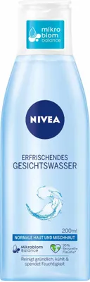 Produktbild von Nivea erfrischendes GESICHTSWASSER 200ml Mikrobiom-Balance normale Haut Mischhaut