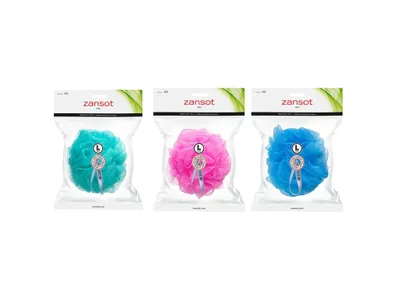 Imagen del producto de Zansot, 3 esponjas de red, multicolores