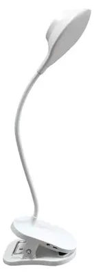 Productafbeelding van 5W LED Bureaulamp op Batterijen - 3 Lichttemperaturen 3000K, 4000K, 6500K - Draagbaar en Energiezuinig, Wit