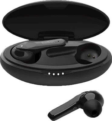 Image de Belkin Soundform Move Plus, Écouteurs Bluetooth intra-auriculaires, noir, PAC002btBK-GR