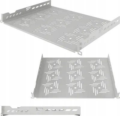 Obrázok produktu pre Serverová polica Stalflex 19" 1U 350mm - Serverová skriňa Vyrobené