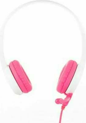 Zdjęcie produktu dla Przewodowe słuchawki dla dzieci BuddyPhones School+ (różowe)