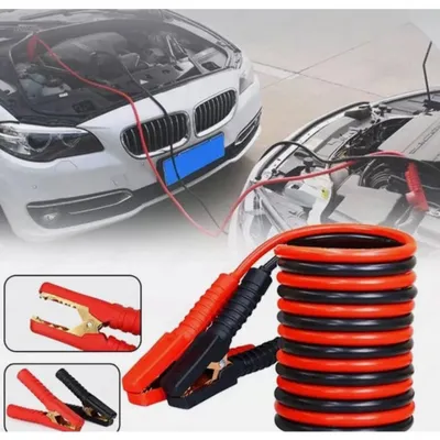 Produktbild von Starthilfekabel 3000A 50 mm² 2x5 m für Auto, LKW und SUV, Hochleistungs-Batteriekabel mit isolierten Klemmen
