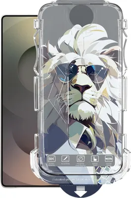 Produktbild von INF Samsung S24+ Schutzfolie mit einfachem Anbringungsset