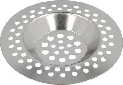 Obrázek produktu pro Filtrační koš pro umyvadlo z nerezové oceli, 8 cm.
