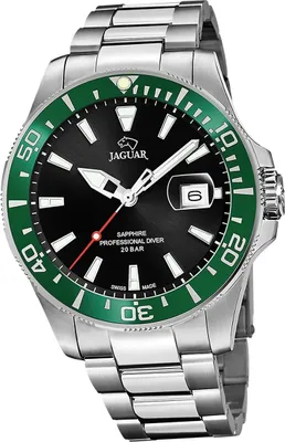 Produktbild von Jaguar Edelstahl Herren Uhr Analog Luxus silber Pro Diver D2UJ860/H