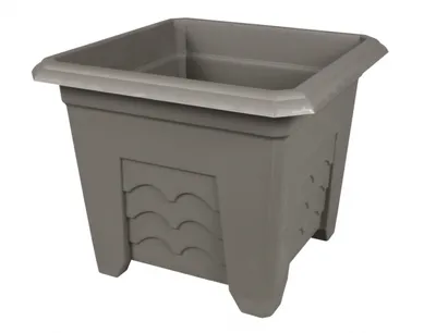 Image de Nohel Garden Cache-pot TERRISSIMA plastique 40x40x32cm