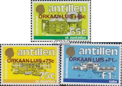 Produktbild von Briefmarken Niederländische Antillen 1995 Mi 843-845 (kompl.Ausg.) postfrisch Sturmopferhilfe